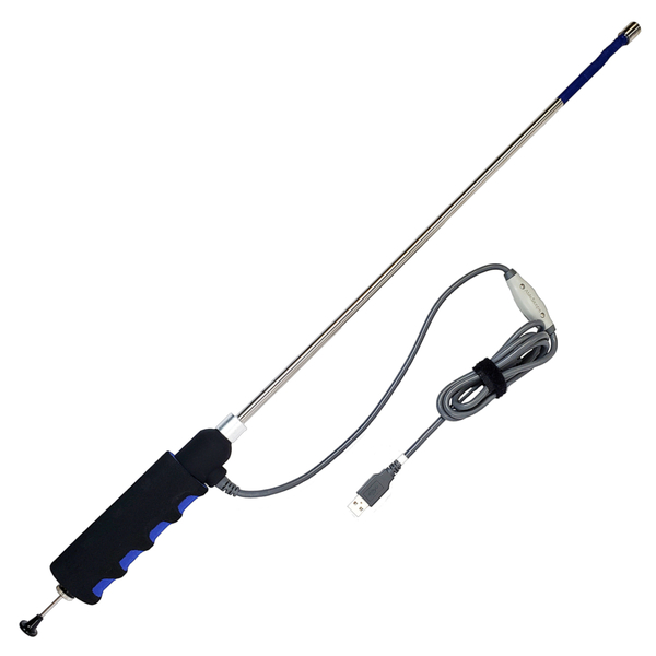 Vividia Articulating Borescope, ⌀ 12mm, 15.7" Long, UV/White LED Lights UV 400